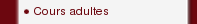 Cours adultes