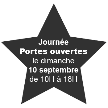 JOURNEE PORTES OUVERTES LE DIMANCHE 10 SEPTEMBRE DE 10H A 18H